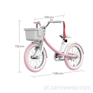Bicicletas infantis de 16 polegadas, bicicletas de duas rodas Ninebot